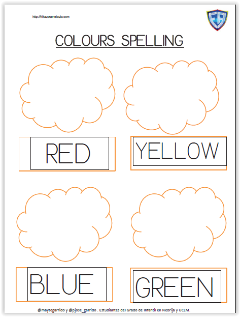 Colours Spelling